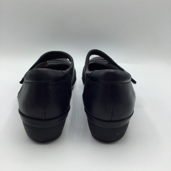 Clarks Cushion Soft Smart Shoes Everlay Kennon  Mary Jane Black Size 7 - Picture 7 of 14